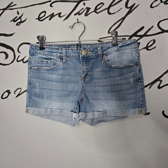 Aeropostale Midi Jean Shorts, 6 - Picture 1 of 6